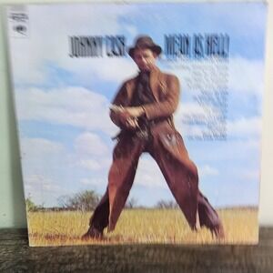 Johnny Cash Mean‎ As Hell Vinyl Record Album LP Country Music Columbia